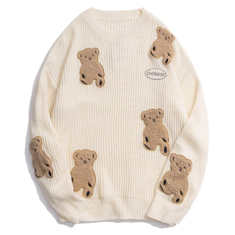 Teddy Bear Knitted Sweater